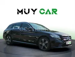 Negro Usado 2019 Mercedes C200 Familiar | 25.990 € (Precio justo)