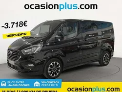 Negro Usado 2022 Ford Tourneo Custom Sport Monovolumen | 37.182 € (Super precio)