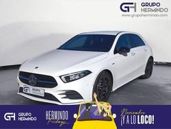 Blanco Usado 2021 Mercedes A200 AMG line Plus Berlina | 28.500 € (Precio justo)