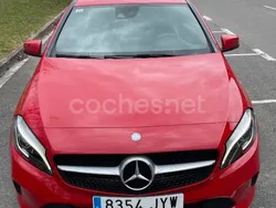 Rojo Usado 2017 Mercedes A200 Berlina | 17.999 € (Precio justo)