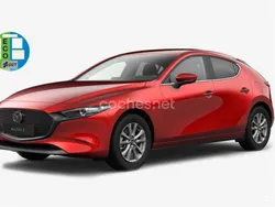 Granate Usado 2021 Mazda 3 Berlina | 25.000 € (Un poco caro)