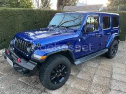 Azul Usado 2019 Jeep Wrangler Unlimited Sahara SUV | 46.500 € (Buen precio)