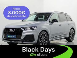 Gris Usado 2021 Audi Q7 SUV | 53.990 € (Un poco caro)
