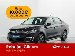 Negro Usado 2018 Citroën C-Elysee I PureTech Berlina | 8990 € (Precio justo)