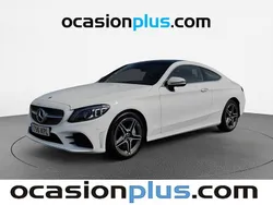 Blanco Usado 2018 Mercedes C300 AMG Coupe | 34.181 € (Precio justo)