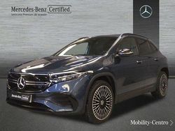 Denim blue metallic paint Usado 2023 Mercedes EQA250+ AMG line SUV | 42.900 € (Caro)