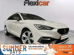 Blanco Usado 2021 Seat Leon FR Utilitario | 20.990 € (Precio justo)
