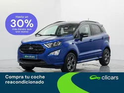 Azul Usado 2019 Ford Ecosport ST-Line SUV | 11.690 € (Precio justo)