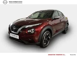 Burgundy (metalizado) techo di Usado 2024 Nissan Juke N-Connecta SUV | 19.548 € (Precio justo)