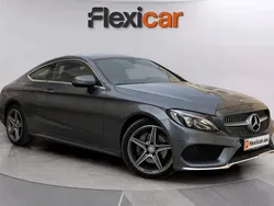 Gris Usado 2016 Mercedes C220 AMG line Coupe | 23.890 € (Buen precio)