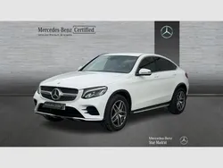 Blanco Usado 2019 Mercedes GLC250 AMG line Coupe | 41.990 € (Precio justo)