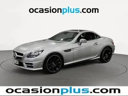 Gris Usado 2016 Mercedes SLK350 Descapotable | 38.890 €