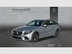 Plateado Usado 2019 Mercedes C220 Familiar | 25.595 € (Precio justo)