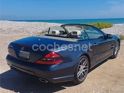 Azul Usado 2009 Mercedes SL500 Descapotable | 26.000 €