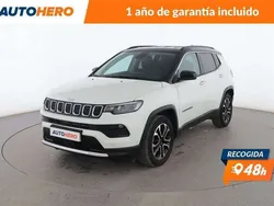 Blanco Usado 2022 Jeep Compass Limited SUV | 20.761 € (Buen precio)