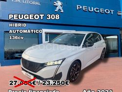 Blanco Usado 2024 Peugeot 308 Allure Berlina | 27.495 €