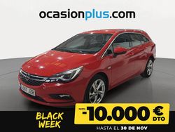 Rojo Usado 2017 Opel Astra Dynamic Familiar | 10.490 € (Precio justo)