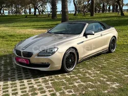Beige Usado 2013 BMW 640 Cabriolet Descapotable | 26.500 € (Precio justo)