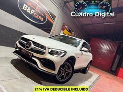 Blanco Usado 2021 Mercedes GLC300e SUV | 32.990 € (Precio justo)