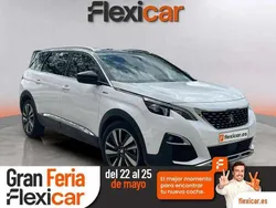 Amarillo Usado 2019 Peugeot 5008 GT-line Monovolumen | 15.790 € (Super precio)