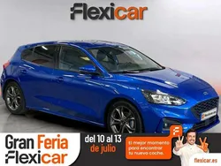 Azul Usado 2018 Ford Focus ST-Line Berlina | 14.190 € (Buen precio)