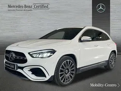 Blanco polar Usado 2024 Mercedes GLA200 AMG line SUV | 44.100 € (Precio justo)