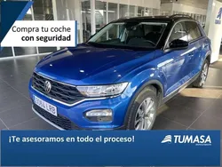 Azul Usado 2021 VW T-Roc Advance SUV | 18.500 € (Precio justo)