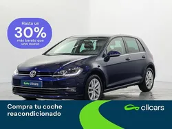 Azul Usado 2020 VW Golf VII Advance | 19.290 € (Precio justo)