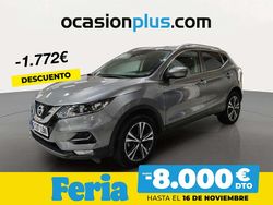 Gris Usado 2019 Nissan Qashqai N-Connecta SUV | 19.500 € (Precio justo)