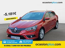 Rojo Usado 2019 Renault Mégane GrandTour Zen Familiar | 16.450 € (Precio justo)