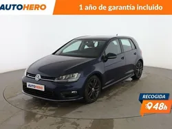 Azul Usado 2014 VW Golf VII R-line BlueMotion Berlina | 16.099 € (Precio justo)