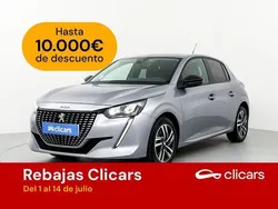 Gris Usado 2023 Peugeot 208 Allure Utilitario | 13.990 € (Precio justo)