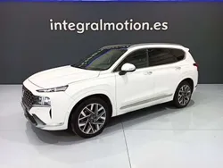 Blanco Usado 2022 Hyundai Santa Fe Style SUV | 34.700 € (Precio justo)