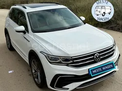 Blanco Usado 2021 VW Tiguan R-line SUV | 25.500 € (Precio justo)