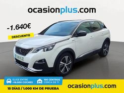 Blanco Usado 2018 Peugeot 3008 GT-line Recogida | 14.200 € (Precio justo)