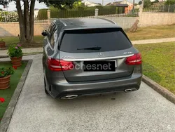 Gris / plata Usado 2016 Mercedes C220 AMG line Familiar | 20.000 € (Un poco caro)