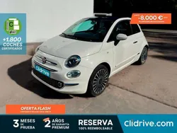 Blanco Usado 2016 Fiat 500 Lounge Utilitario | 7490 € (Buen precio)