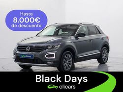 Gris Usado 2021 VW T-Roc Sport SUV | 24.990 € (Precio justo)