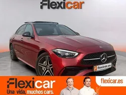 Rojo Usado 2022 Mercedes C220 Berlina | 39.790 € (Precio justo)