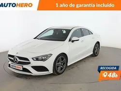 Blanco Usado 2020 Mercedes CLA200 AMG line Berlina | 30.999 € (Precio justo)