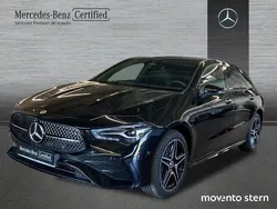 Negro cosmos Nuevo 2025 Mercedes CLA250e Shooting Brake AMG line Familiar | 46.800 € (Precio justo)