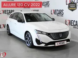 Blanco Usado 2022 Peugeot 308 Allure Familiar | 19.700 € (Precio justo)