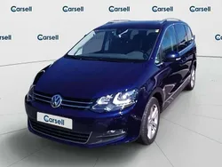 Azul Usado 2021 VW Sharan Advance Monovolumen | 33.200 € (Un poco caro)