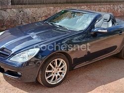 Azul Usado 2006 Mercedes SLK200 Descapotable | 10.950 € (Precio justo)