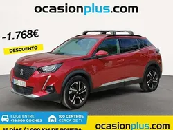 Rojo Usado 2021 Peugeot 2008 Allure SUV | 17.682 € (Precio justo)