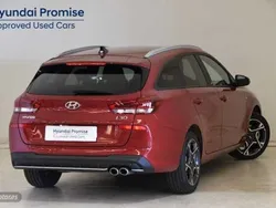 Sunset red Usado 2023 Hyundai i30 N Line Familiar | 23.900 € (Caro)