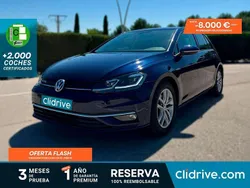 Azul Usado 2019 VW Golf VII Advance Berlina | 17.690 € (Buen precio)