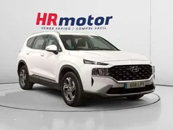 Blanco Usado 2021 Hyundai Santa Fe SUV | 26.890 € (Precio justo)