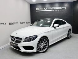 Blanco Usado 2016 Mercedes C220 AMG line Coupe | 23.990 € (Precio justo)