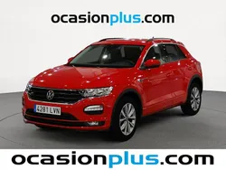 Rojo Usado 2021 VW T-Roc Advance SUV | 20.900 € (Precio justo)